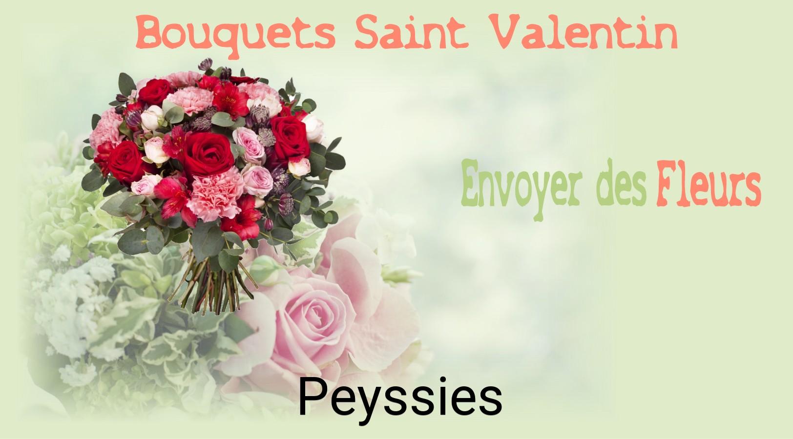 Roses de Saint-Valentin livrées à Peyssies